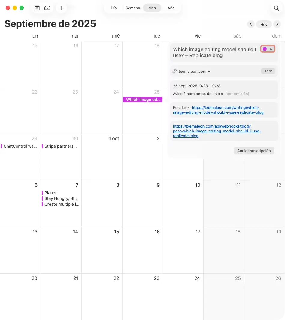 Notion to Calendar screenshot 4