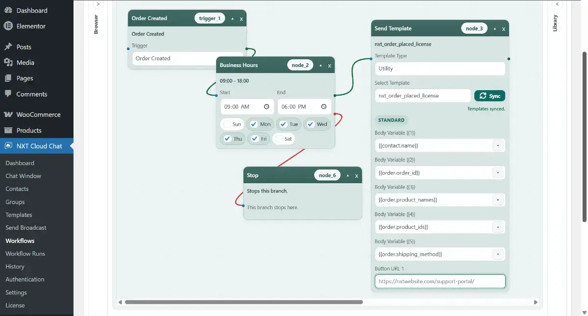 NXT Cloud Chat screenshot 3