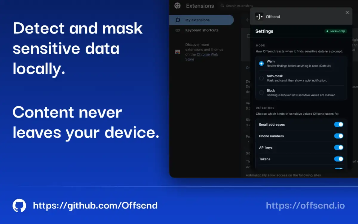 Offsend Browser Extension screenshot 3