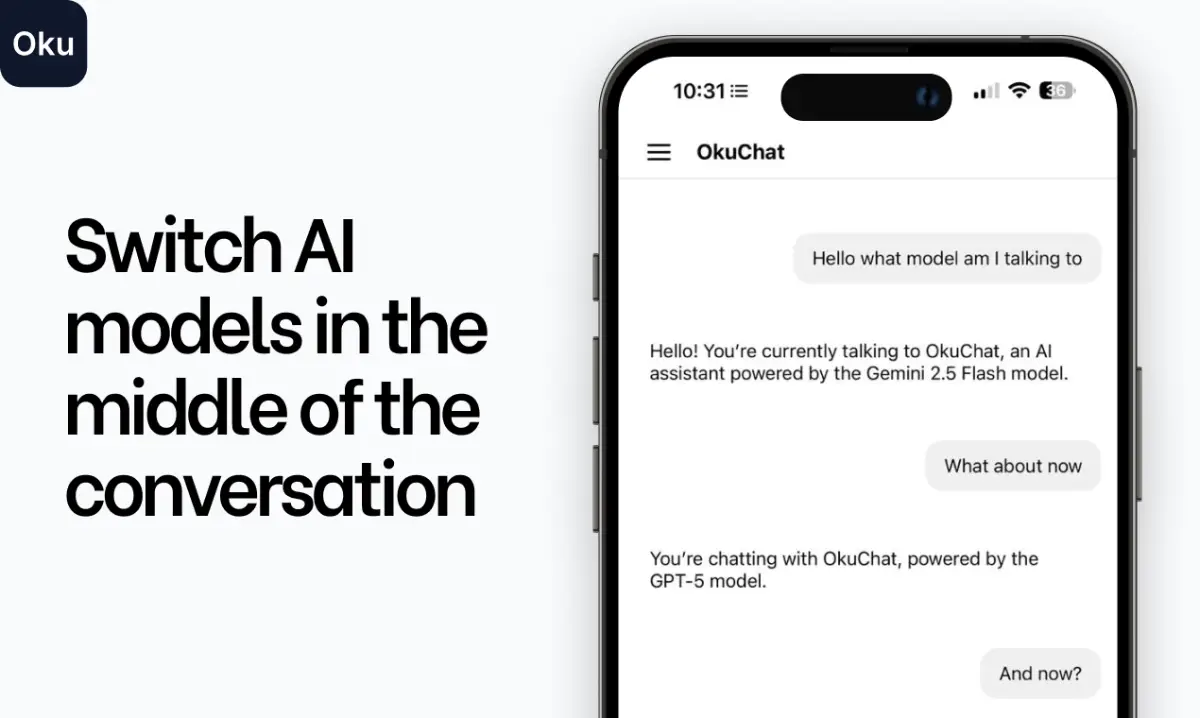 OkuChat screenshot 2