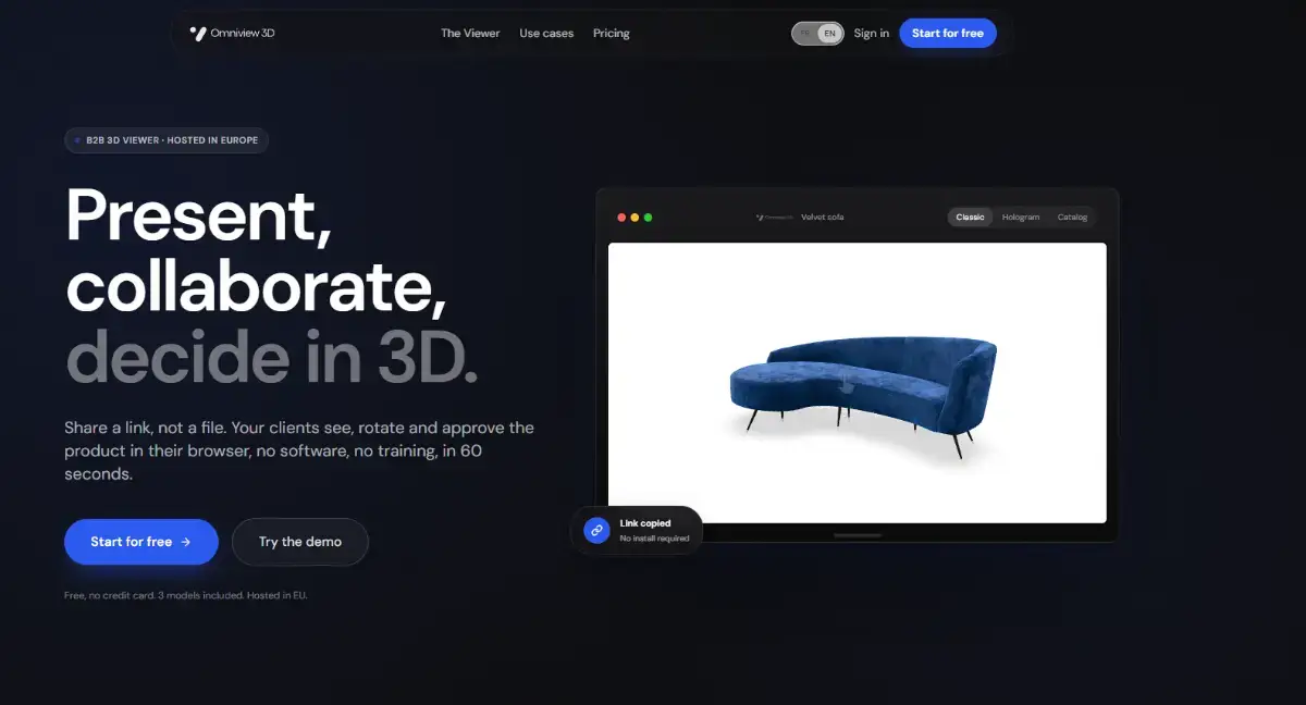 Omniview3D screenshot 2