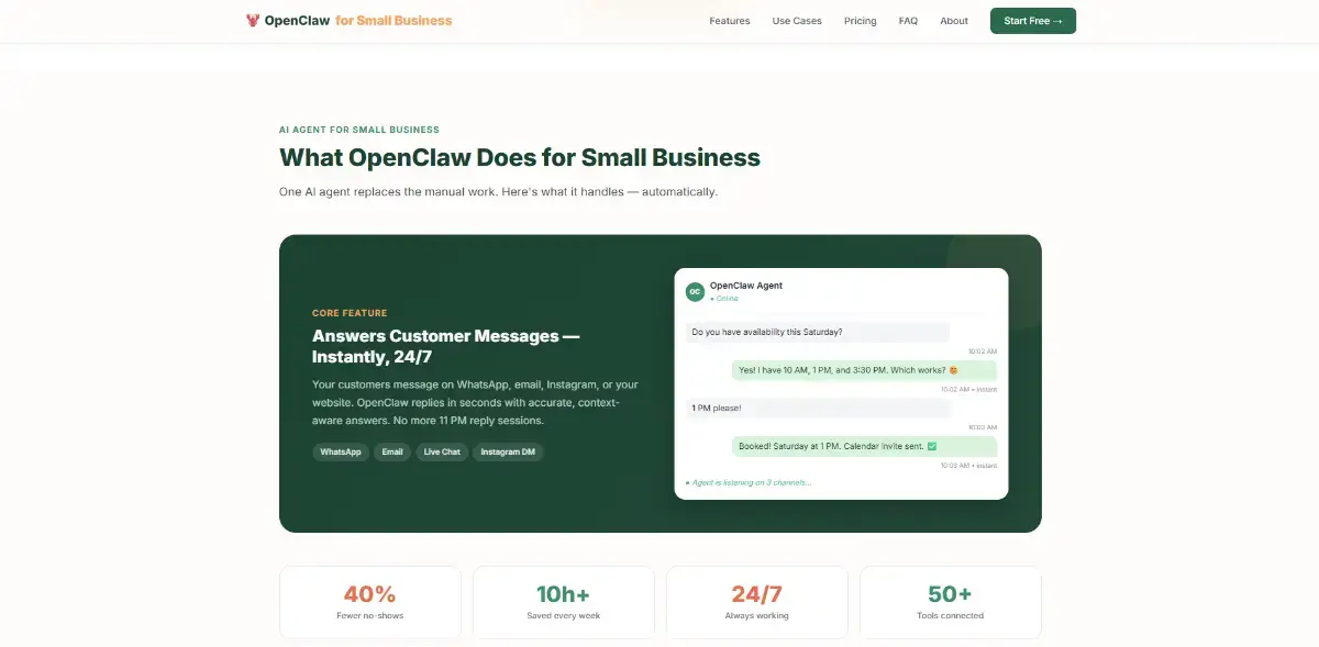 Openclaw for small business image number 21