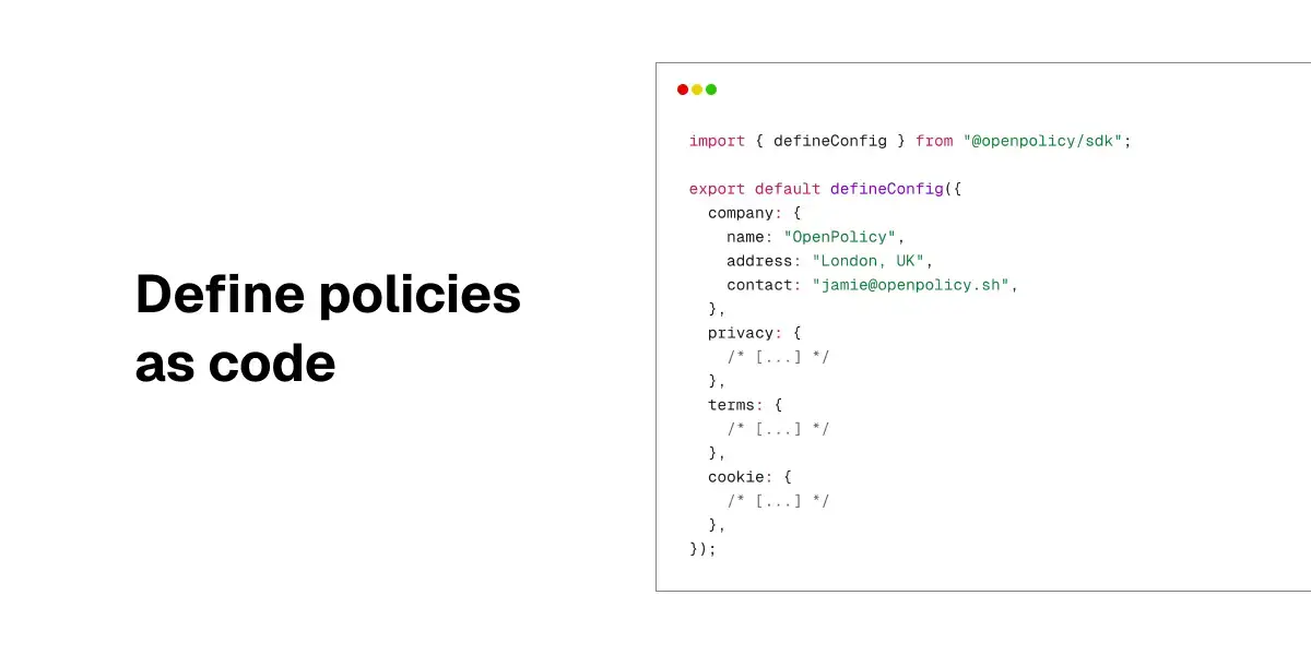 OpenPolicy screenshot 2