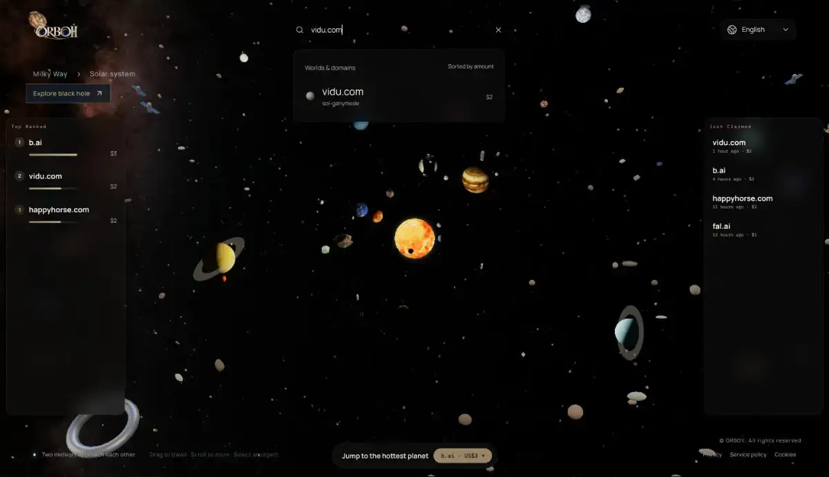 ORBOII screenshot 2