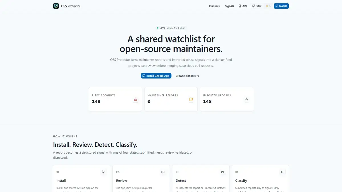 OSS Protector image number 01