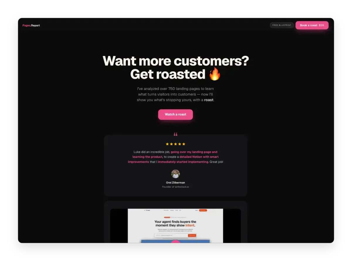 PagesReport screenshot 1