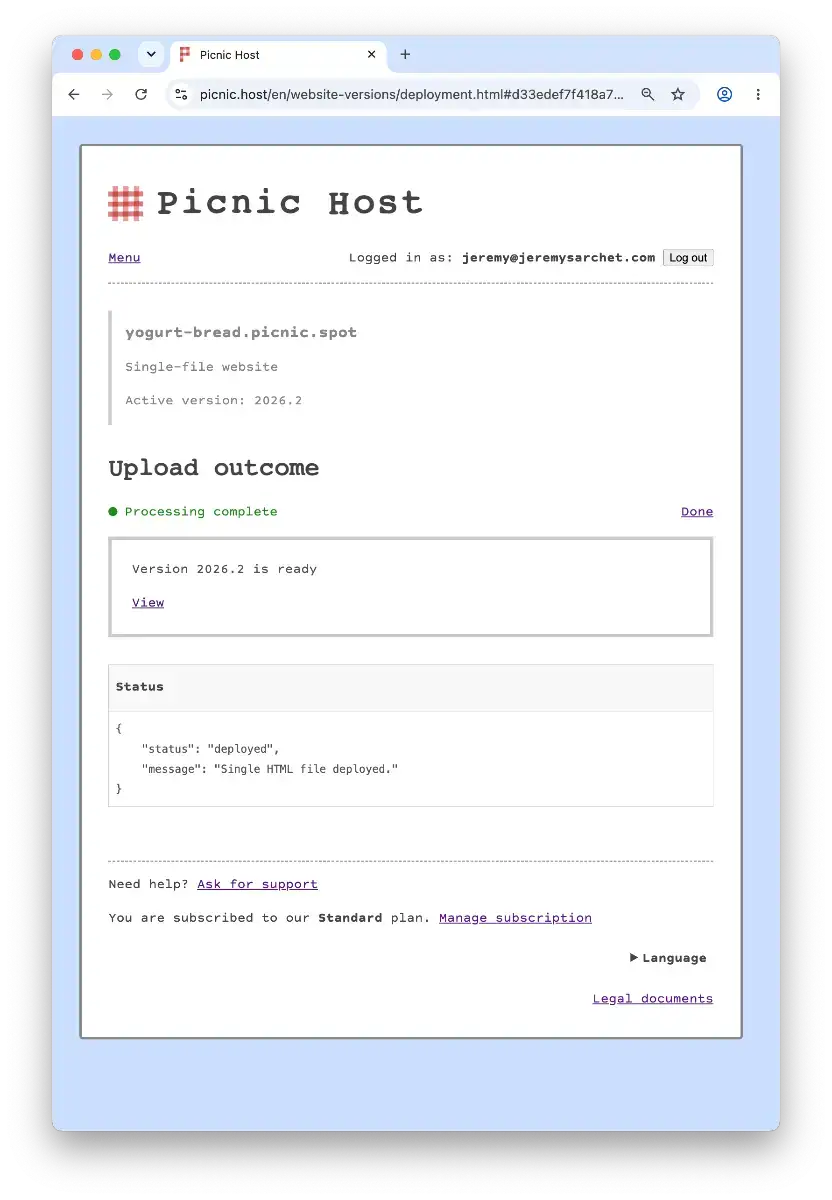Picnic Host screenshot 3