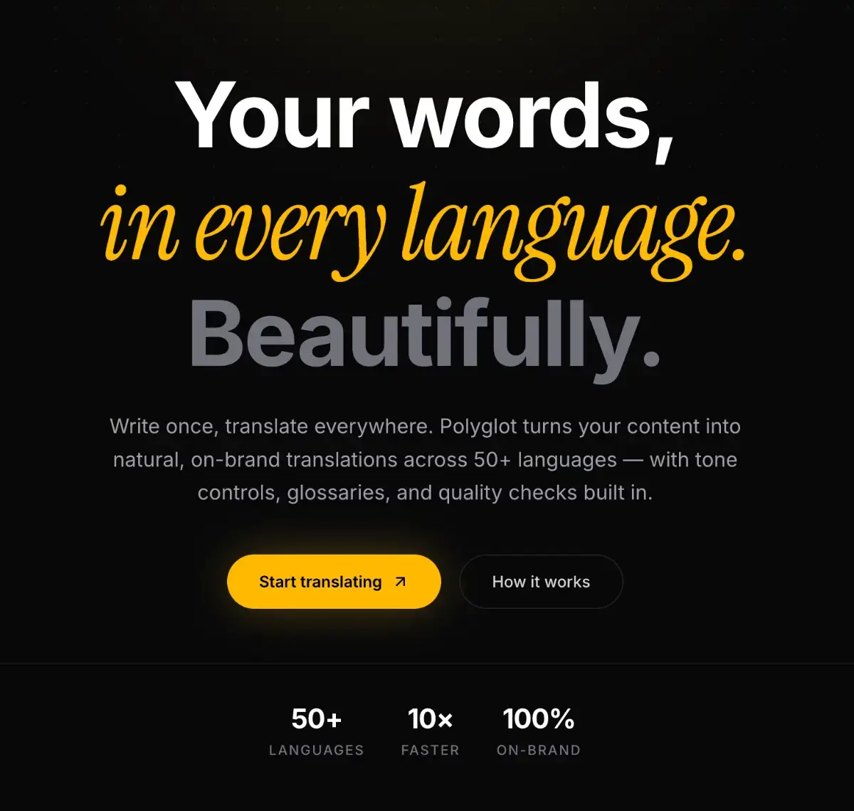 Polyglot screenshot 1