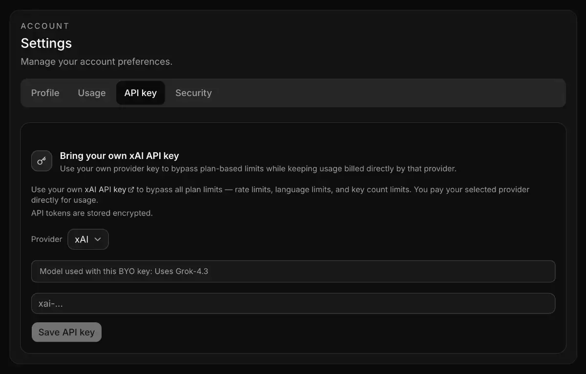 Polyglot screenshot 2