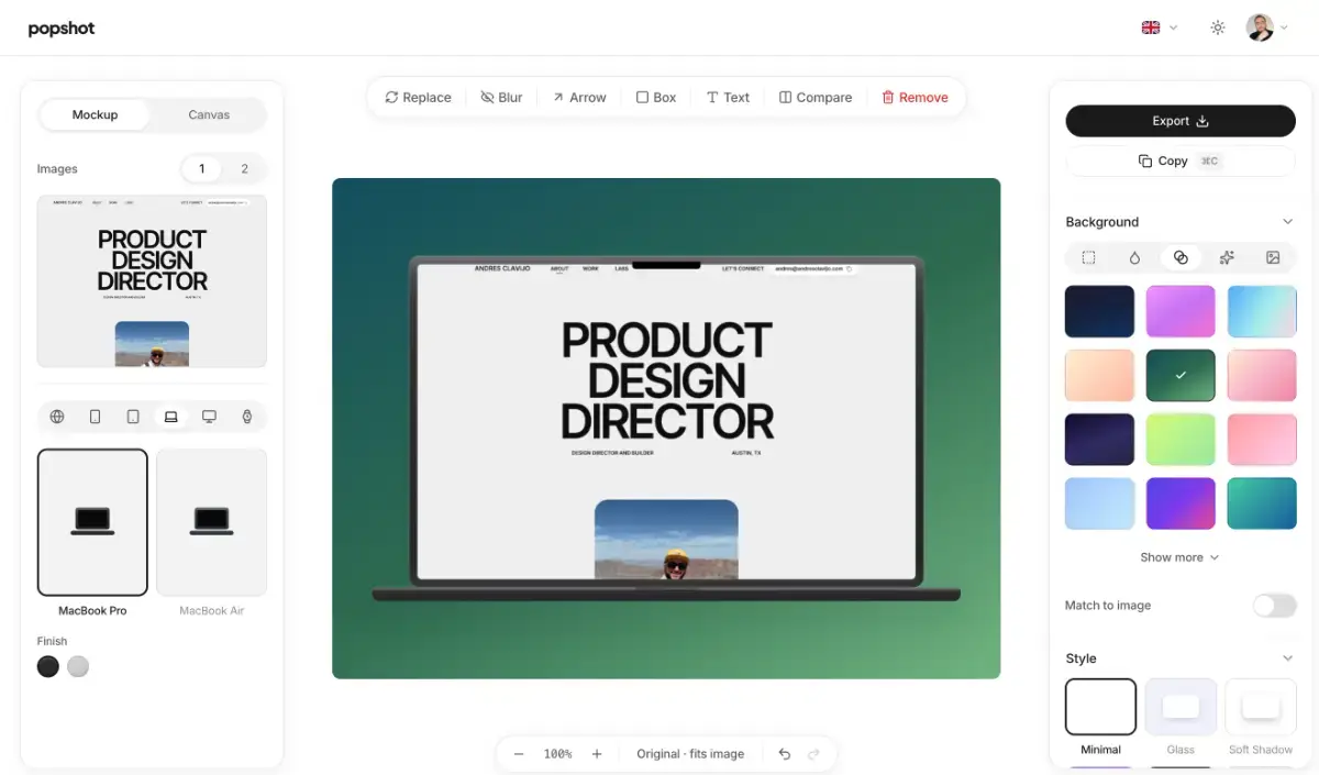 Popshot screenshot 1
