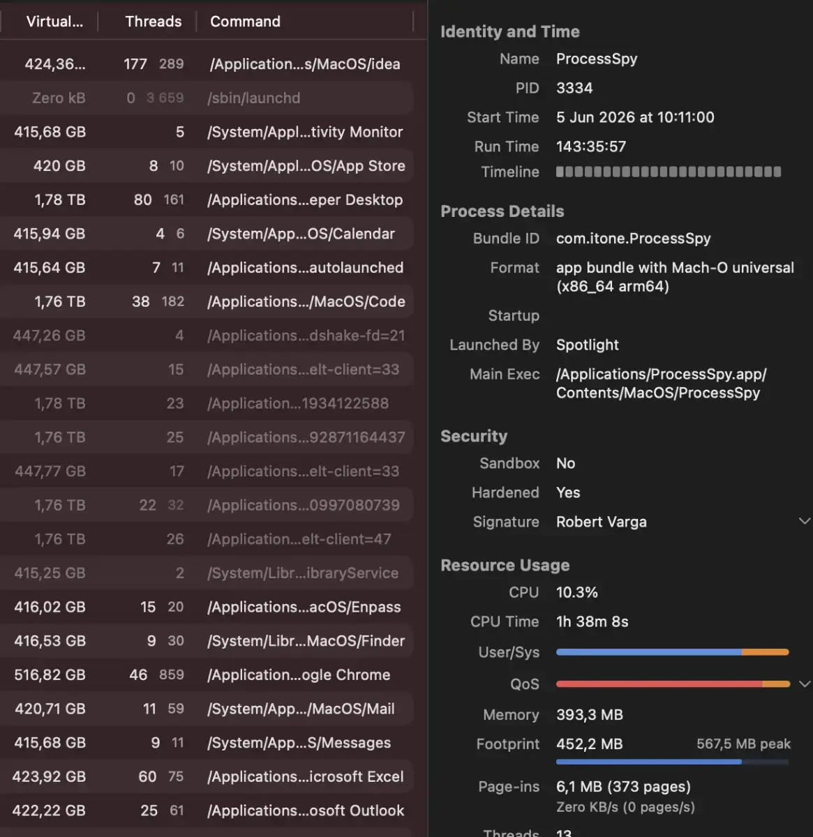 ProcessSpy screenshot 3