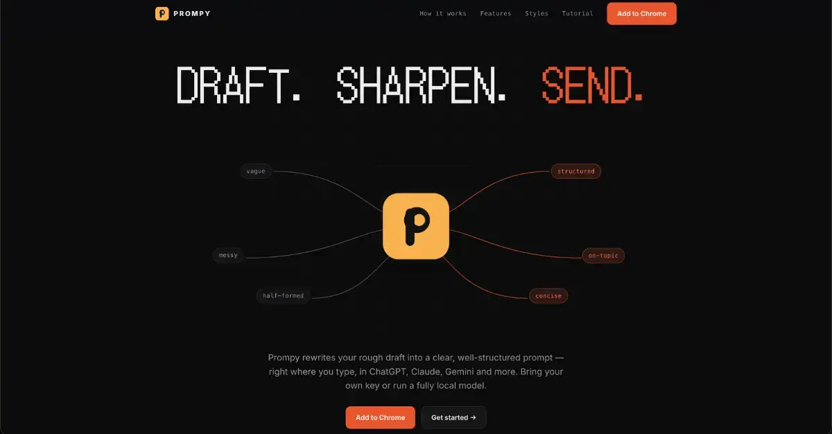Prompy screenshot 2