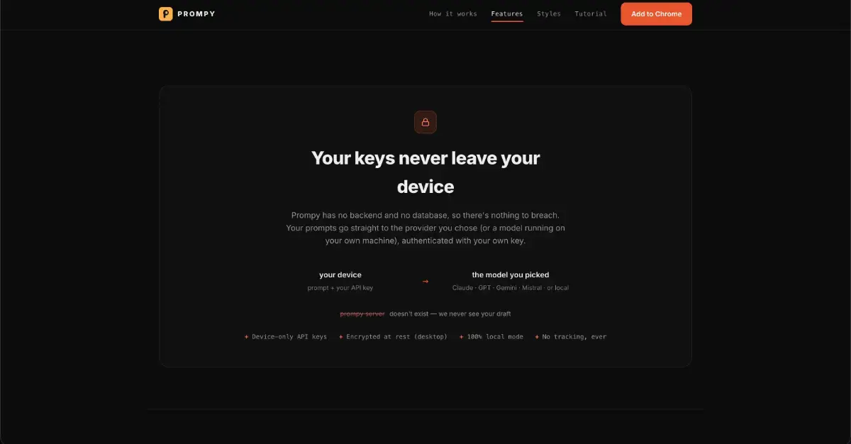 Prompy screenshot 3