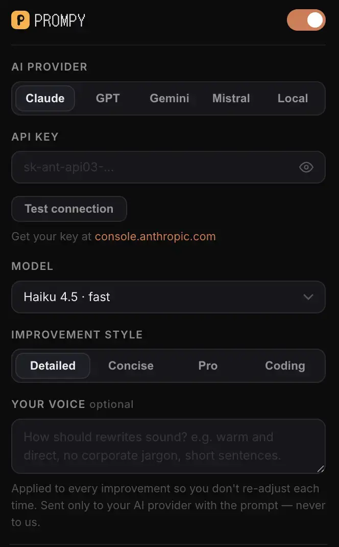 Prompy screenshot 4