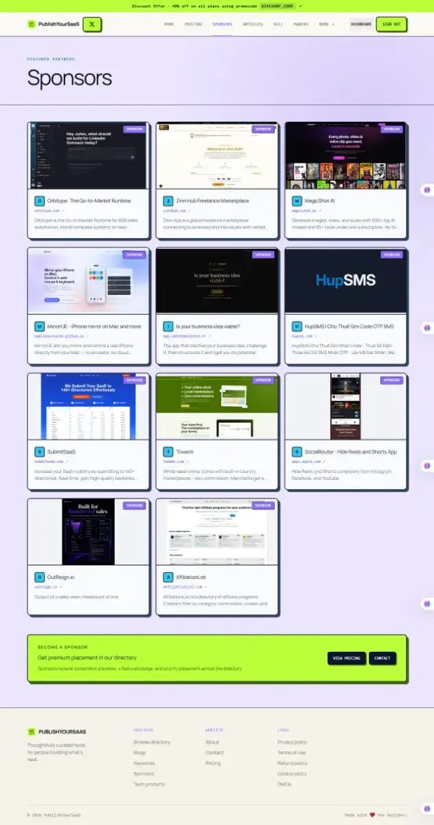 PublishYourSaaS screenshot 3
