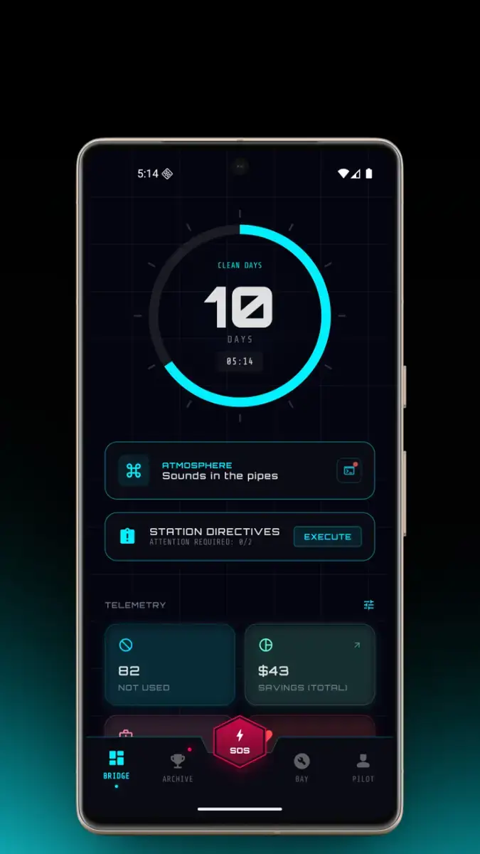 Quitory screenshot 2