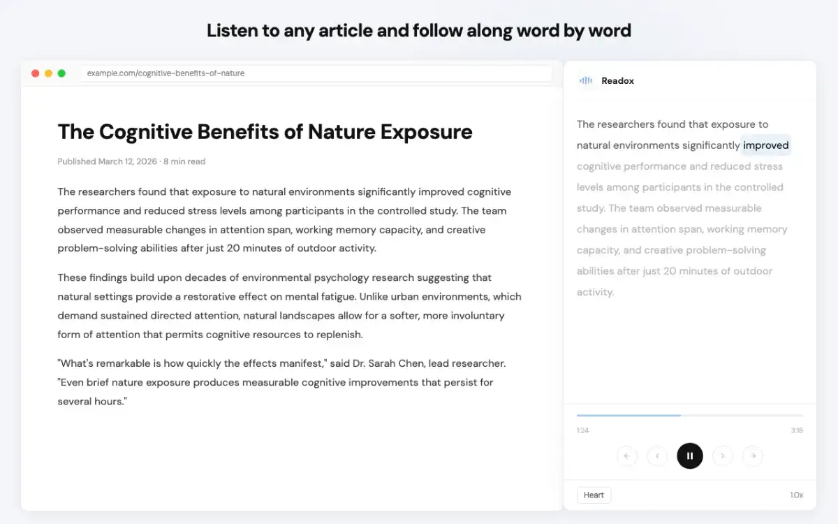 Readox screenshot 2