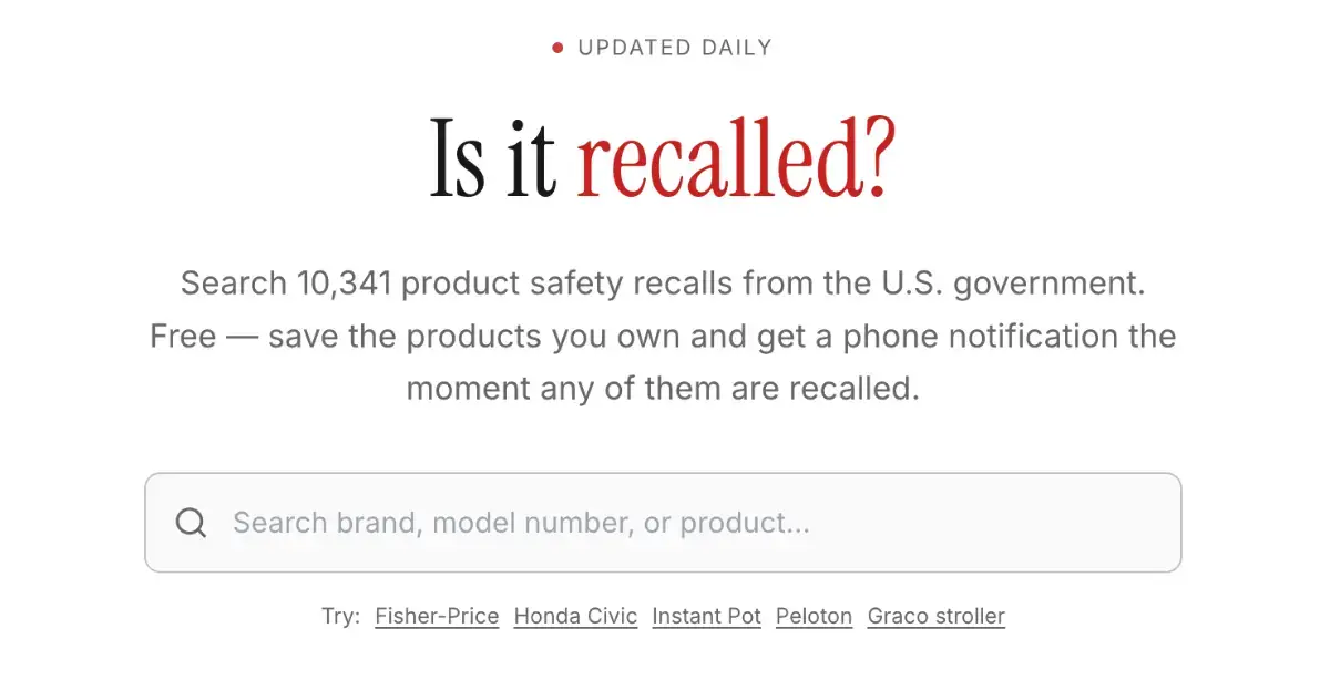 Recalled Co image number 01