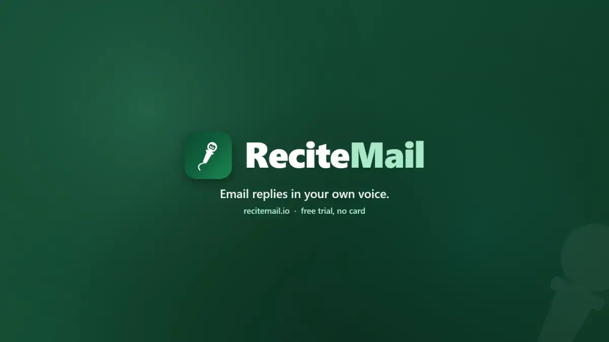 ReciteMail screenshot 3