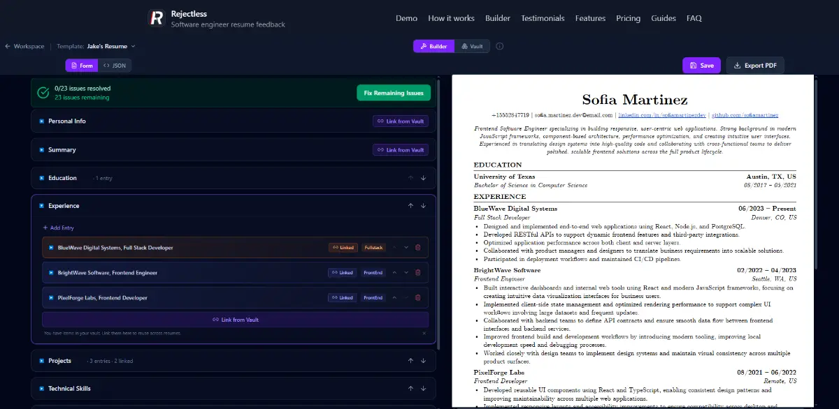 Rejectless screenshot 2