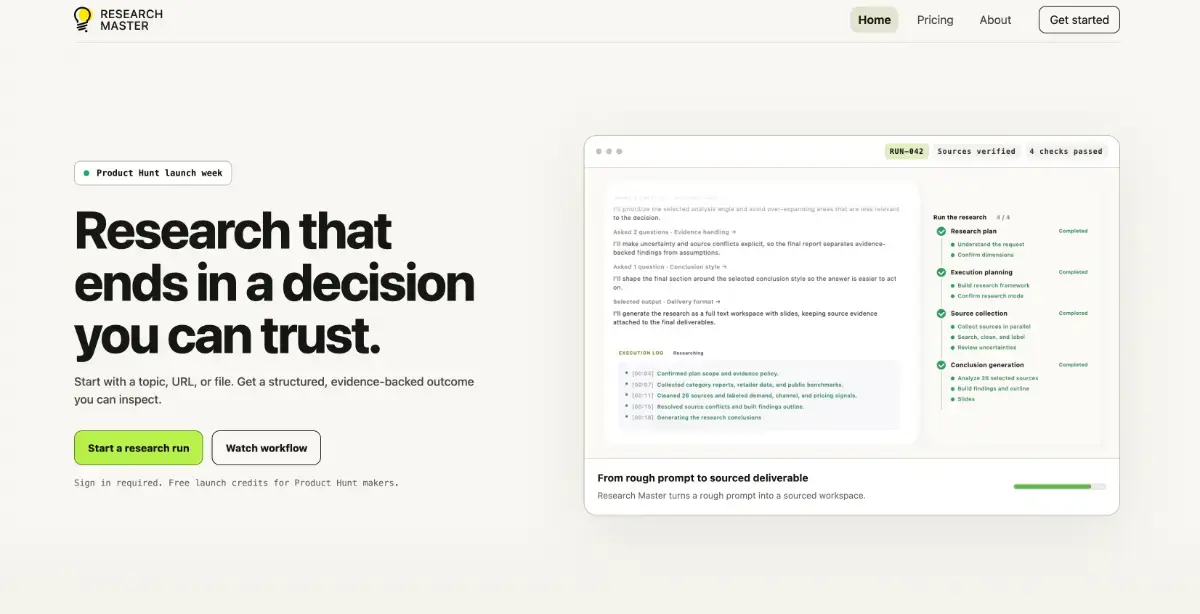 Research Master AI screenshot 2