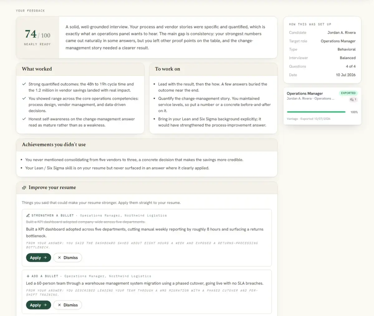 Resume Studio screenshot 2