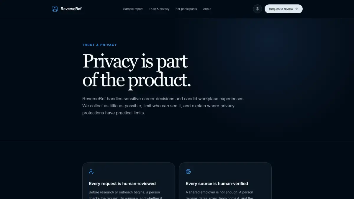 ReverseRef screenshot 3
