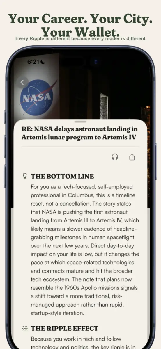 Ripple News AI Personal News screenshot 3