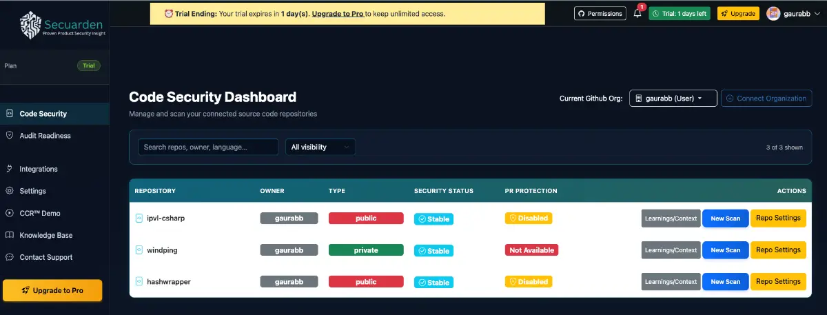 Secuarden screenshot 4