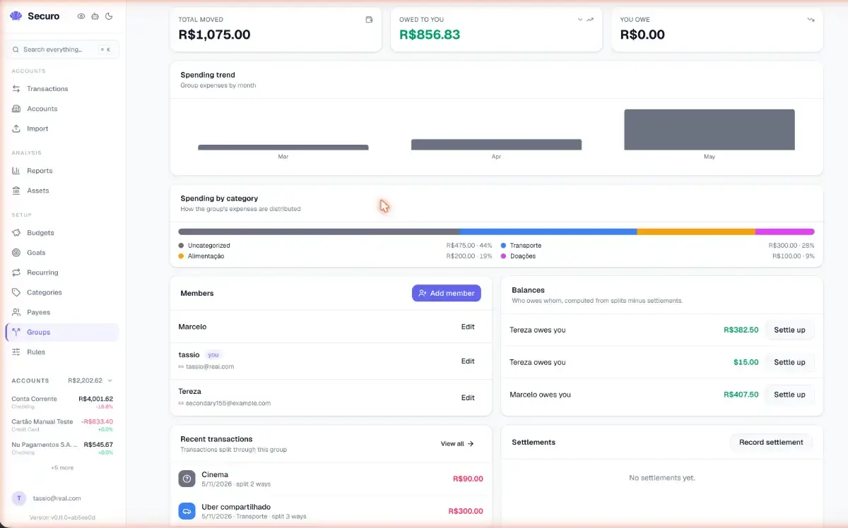 Securo screenshot 2