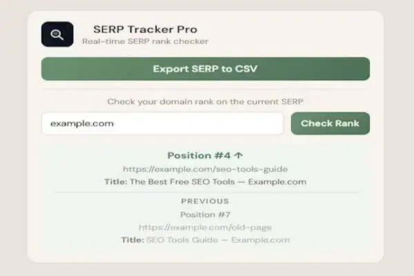SERP tracker Pro product image
