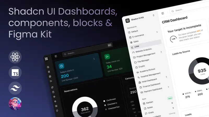 Shadcn UI Kit screenshot 1