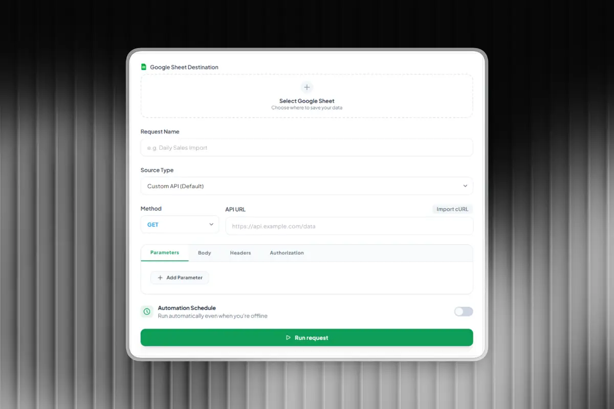 Sheetfetch screenshot 2