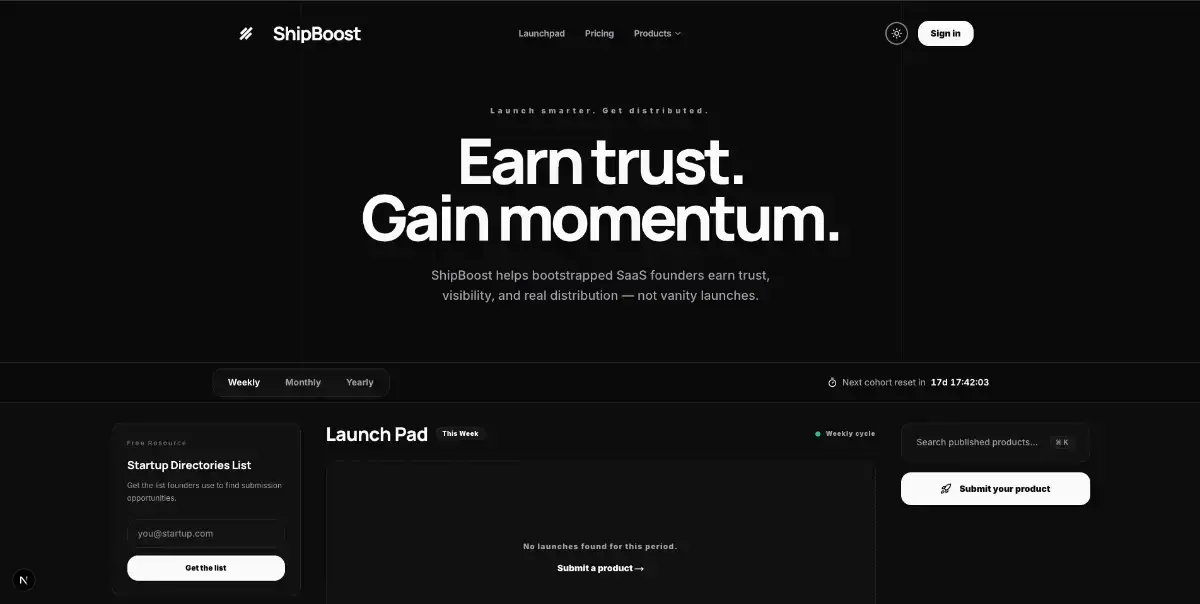 ShipBoost screenshot 2