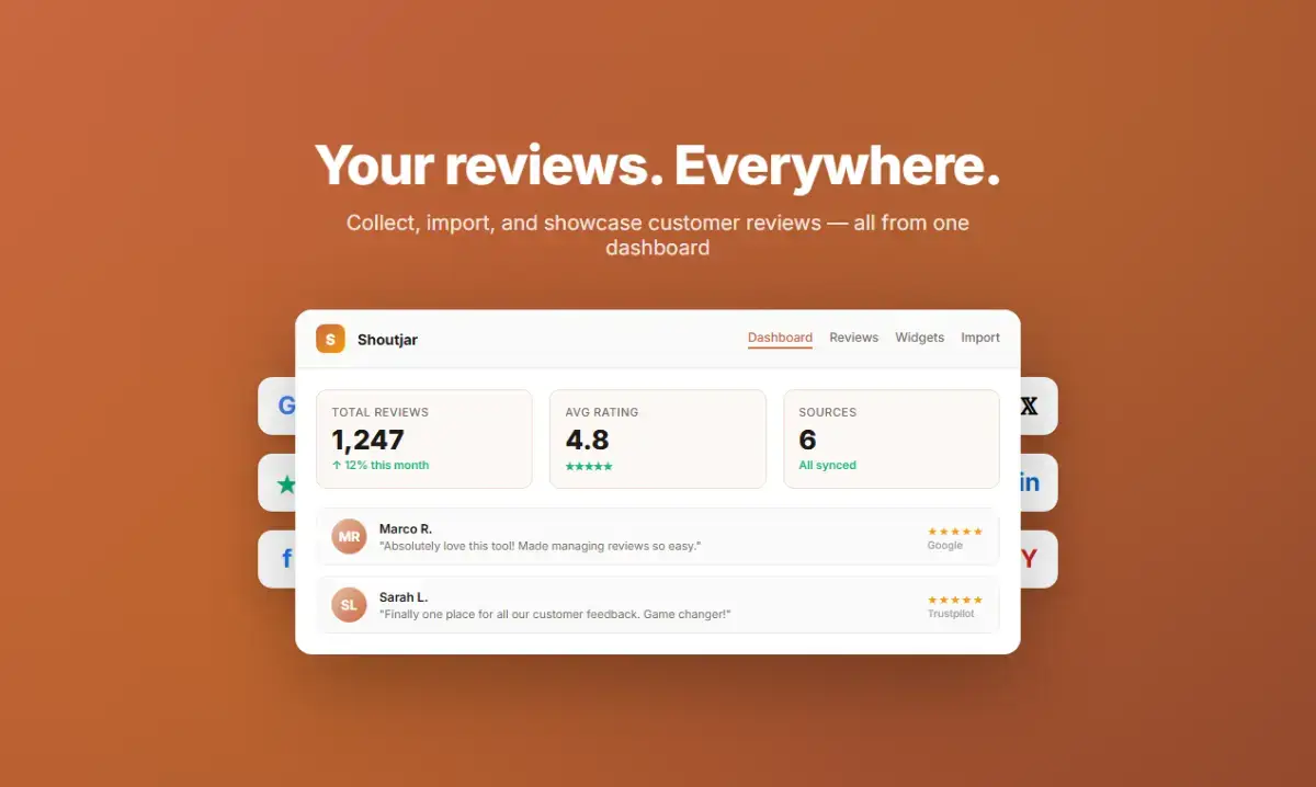Shoutjar screenshot 1