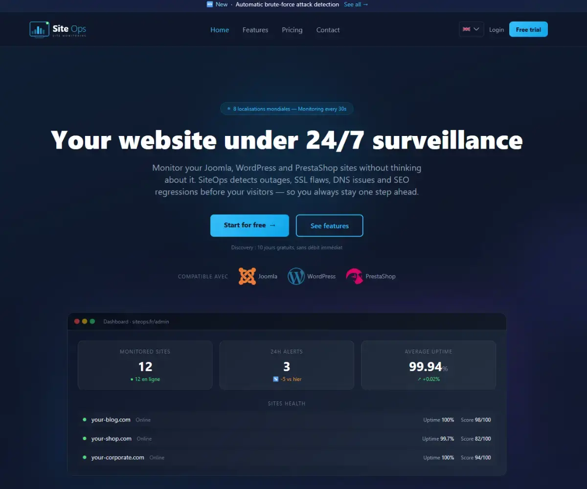 SiteOps product image
