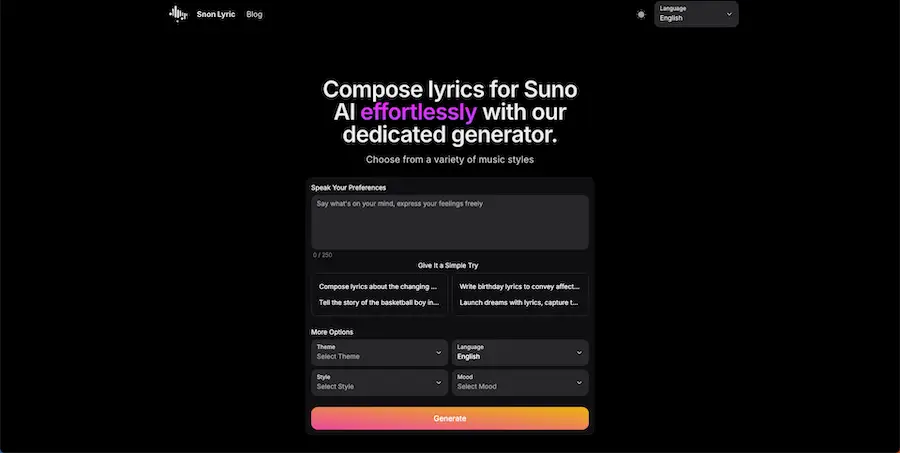 Snon Lyric image number 11
