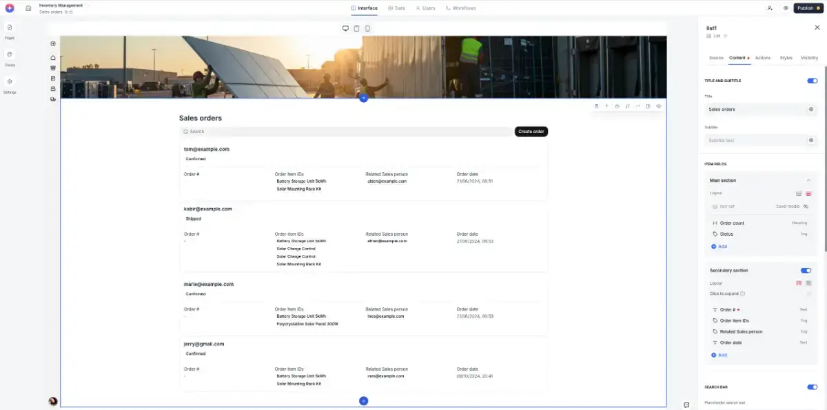 Softr screenshot 3