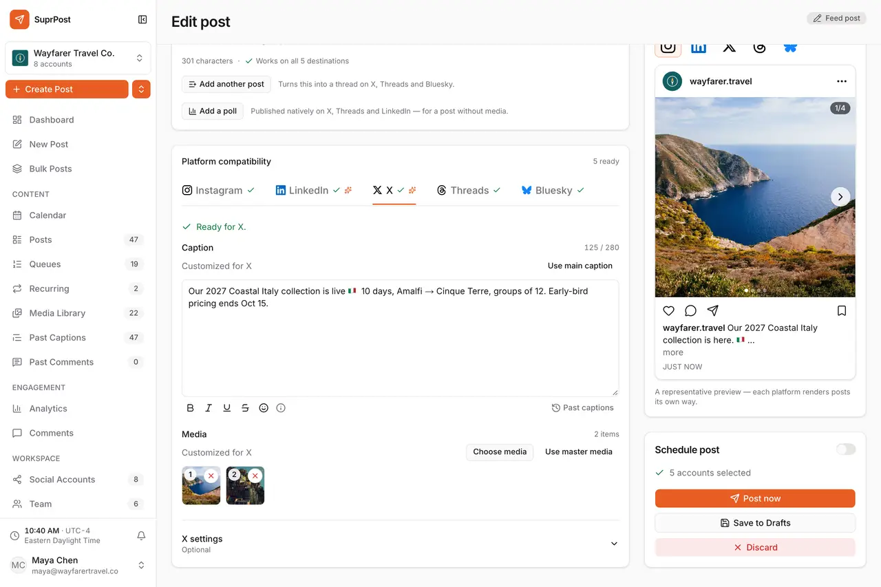 SuprPost screenshot 4
