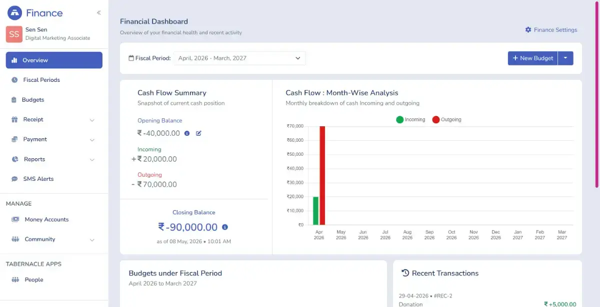 Tabernacle Technologies screenshot 2