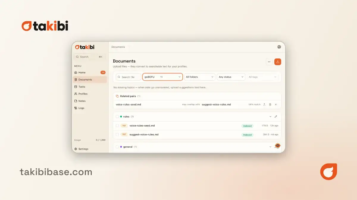 Takibi Base screenshot 1
