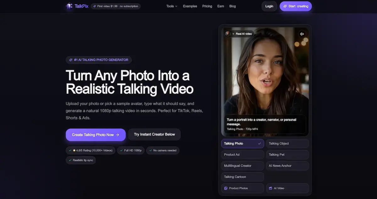 TalkPix screenshot 1