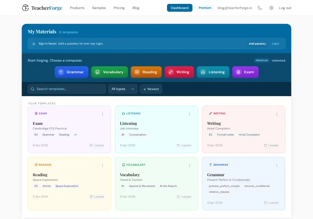 TeacherForge screenshot 3