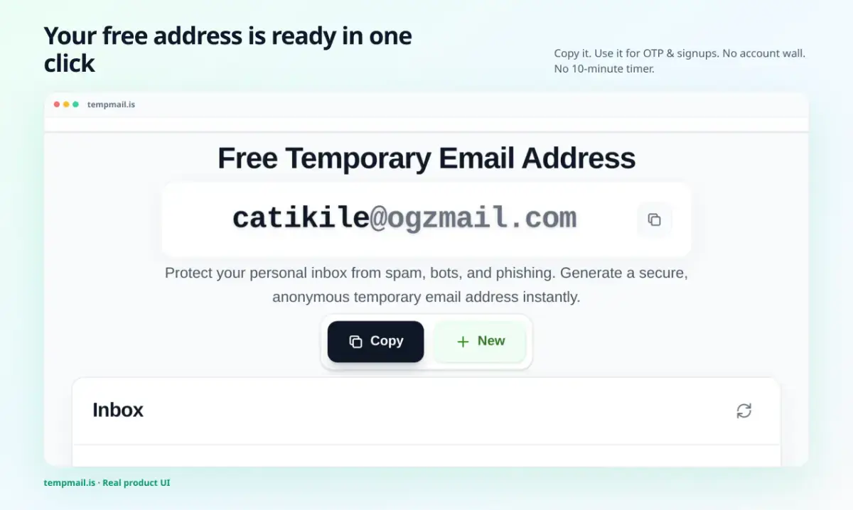 Temp Mail screenshot 2