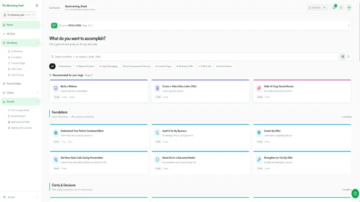 The Marketing Vault screenshot 2
