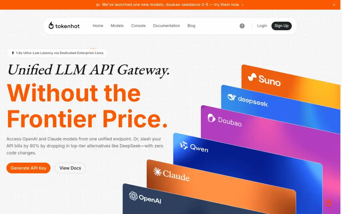 Tokenhot LLM API Gateway image number 11
