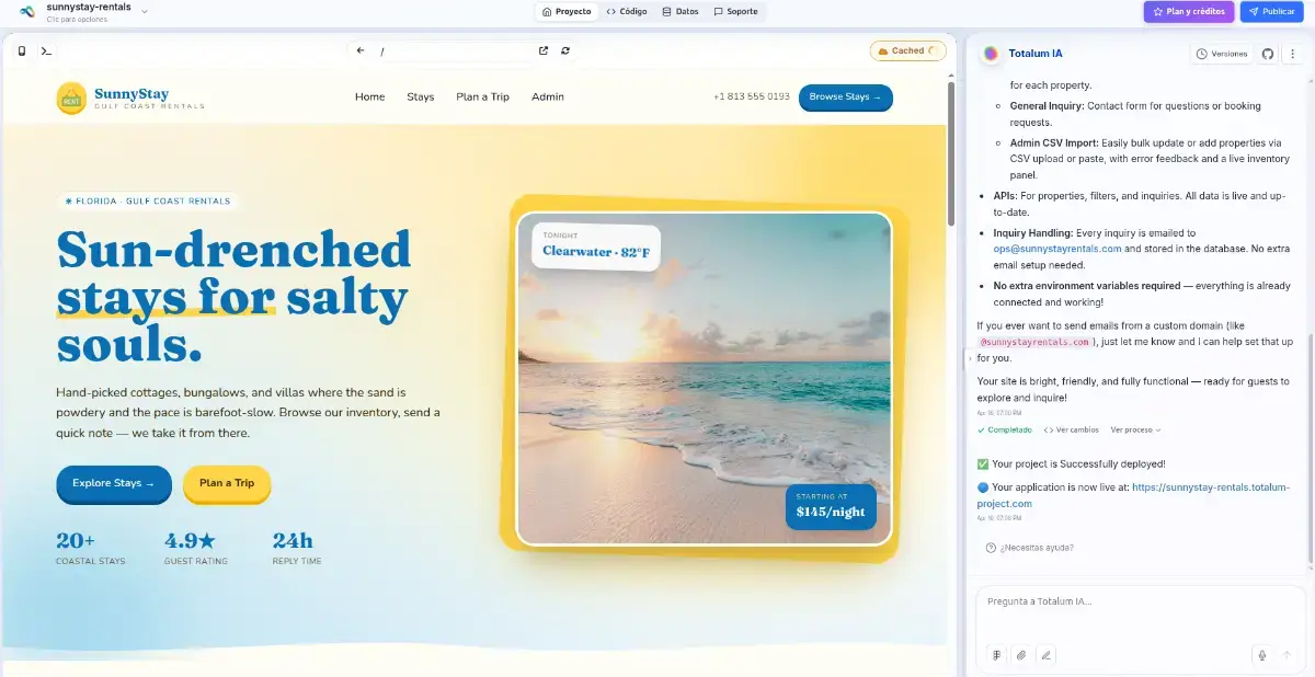 Totalum screenshot 2