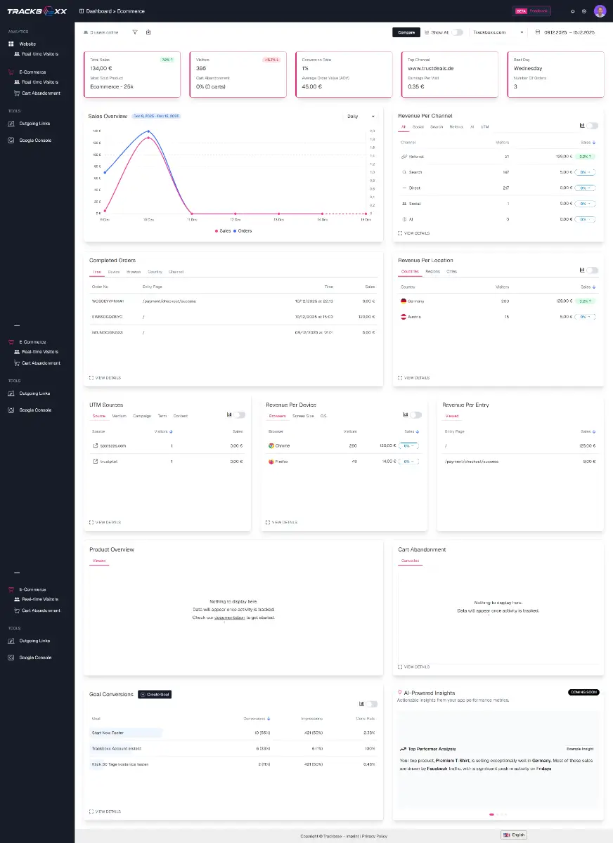 Trackboxx screenshot 2
