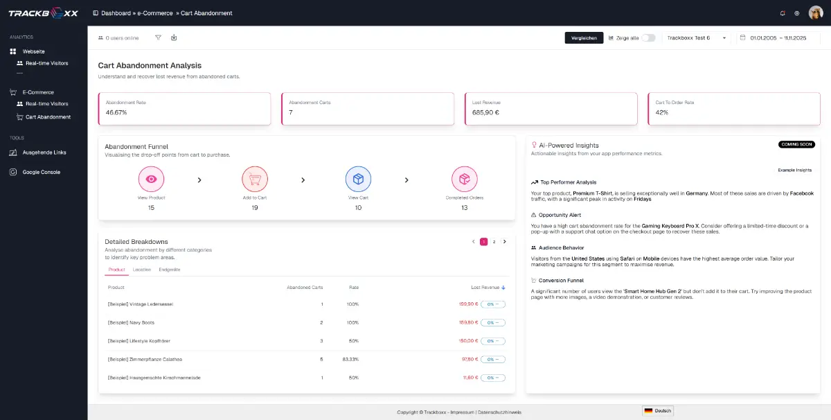 Trackboxx screenshot 3