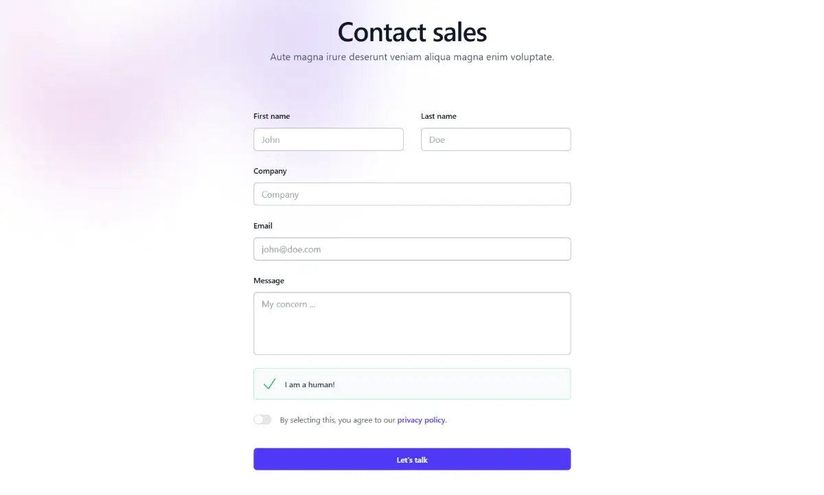 TrustCaptcha screenshot 3